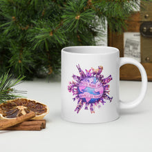 Load image into Gallery viewer, White glossy mug