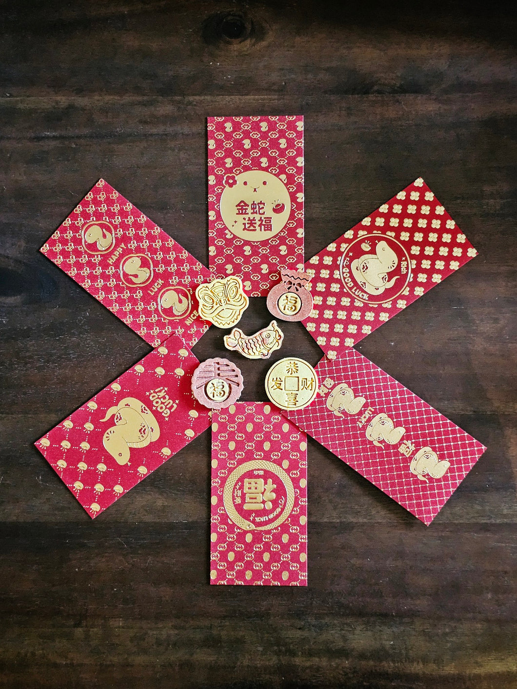 Lunar New Year of the Snake Red Envelopes - Limited Edition