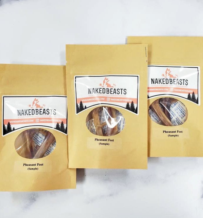 Pheasant Feet Samples